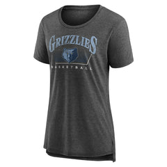 Memphis Grizzlies Women's Selection Tri-Blend T-Shirt Gray