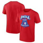 Philadelphia 76ers Home Town T-Shirt Red