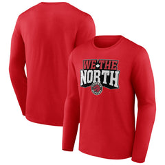 Toronto Raptors Team Pride Long Sleeve T-Shirt Red