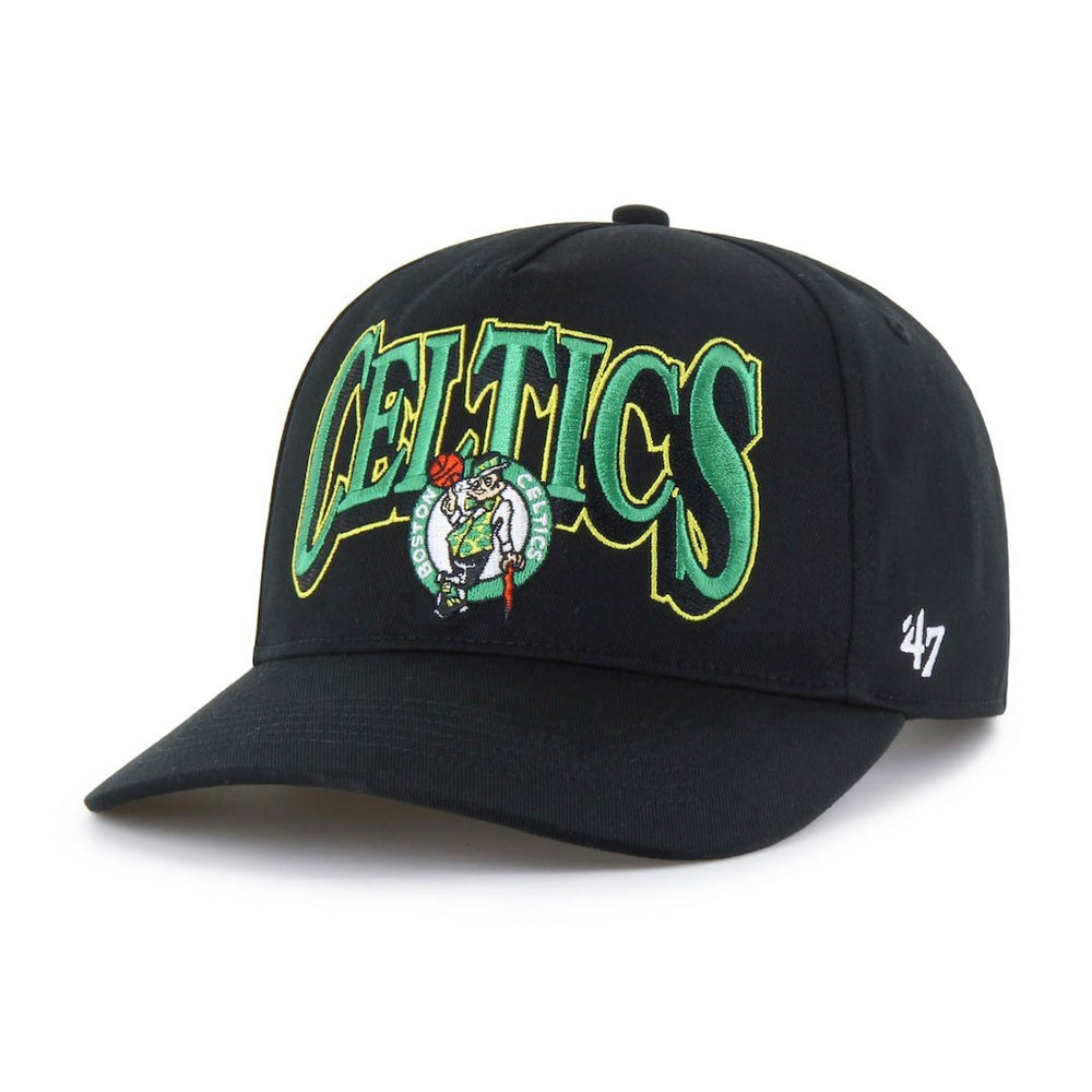 47 brand Boston Celtics '47 Every Time Past Champs Hitch Adjustable Hat Black