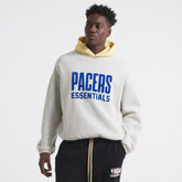 Indiana Pacers Unisex NBA Paris x ESSENTIALS Pullover Hoodie Heather Gray