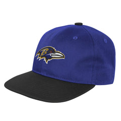 Baltimore Ravens Outerstuff Youth True Retro Adjustable Hat - Purple - NFL