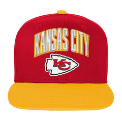 Kansas City Chiefs Outerstuff Youth Essentials Snapback Hat - Red - NFL