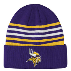 Minnesota Vikings Outerstuff Essentials Cuffed Knit Hat - Purple - NFL