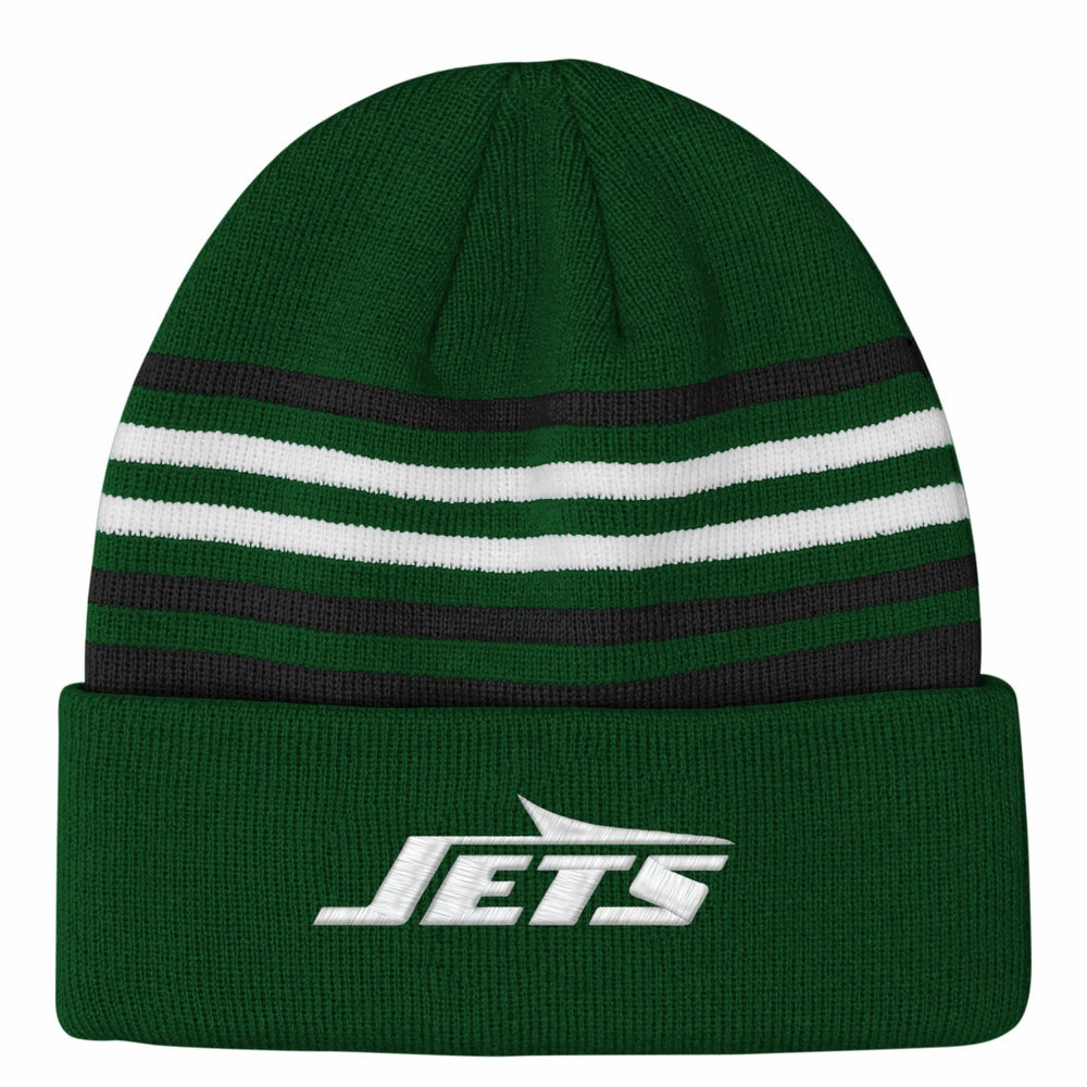 New York Jets Outerstuff Essentials Cuffed Knit Hat - Green - NFL