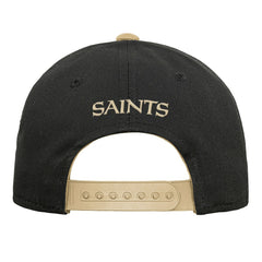 New Orleans Saints Outerstuff Youth Team Pre-Curved Adjustable Hat - Black - NFL