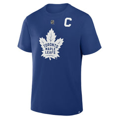 Auston Matthews Toronto Maple Leafs Fanatics Authentic Stack Name & Number T-Shirt - Blue | Fanatics online
