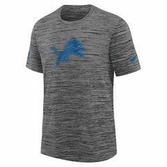 Detroit Lions Youth Sideline Velocity Performance T-Shirt - Heather Gray - Nike