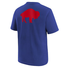 Buffalo Bills Youth Rewind Front & Back Essential T-Shirt - Royal - Nike