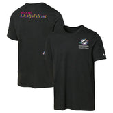 Miami Dolphins Youth 2025 NFL Crucial Catch Tri-Blend Dri-FIT T-Shirt - Black - Nike