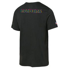 Las Vegas Raiders Youth 2025 NFL Crucial Catch Tri-Blend Dri-FIT T-Shirt - Black - Nike