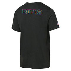 Buffalo Bills Youth 2025 NFL Crucial Catch Tri-Blend Dri-FIT T-Shirt - Black - Nike