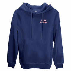 Club America 1863FC Wordmark Fleece Pullover Hoodie Navy