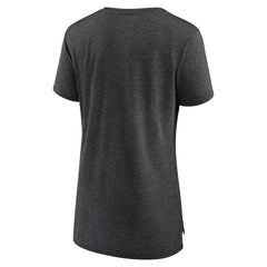 Jacksonville Jaguars Women's Vintage Arch Tri-Blend T-Shirt - Charcoal - NFL
