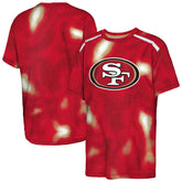 San Francisco 49ers Outerstuff Youth End Zone Dri-Tek T-Shirt - Scarlet - NFL