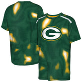 Green Bay Packers Outerstuff Youth End Zone Dri-Tek T-Shirt - Green - NFL