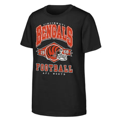 Cincinnati Bengals Outerstuff Youth Kick Off T-Shirt - Black - NFL