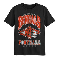 Cincinnati Bengals Outerstuff Preschool Kick Off T-Shirt - Black - NFL