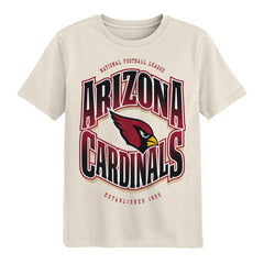 Arizona Cardinals Outerstuff Youth Huddle T-Shirt - Cream - NFL