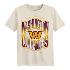 Washington Commanders Outerstuff Youth Huddle T-Shirt - Cream - NFL