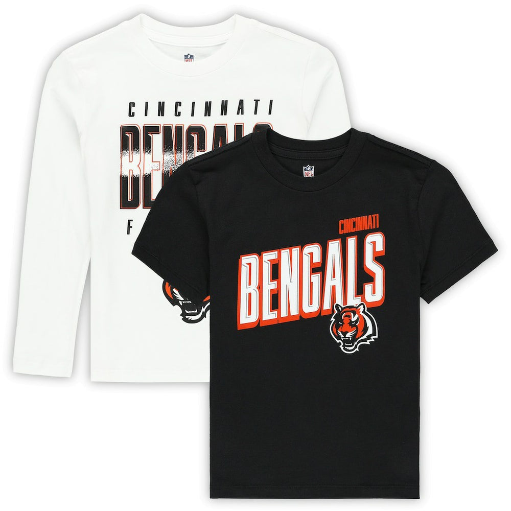 Cincinnati Bengals Outerstuff Preschool The Mix Combo T-Shirt Set - NFL