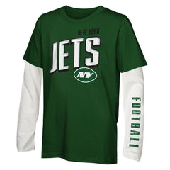 New York Jets Outerstuff Preschool The Mix Combo T-Shirt Set - NFL