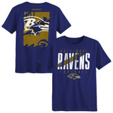 Baltimore Ravens Outerstuff Preschool Posterize T-Shirt - Purple - NFL