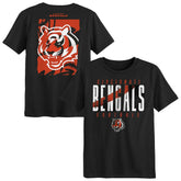 Cincinnati Bengals Outerstuff Preschool Posterize T-Shirt - Black - NFL