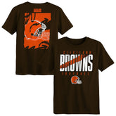 Cleveland Browns Outerstuff Preschool Posterize T-Shirt - Brown - NFL
