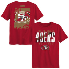 San Francisco 49ers Outerstuff Preschool Posterize T-Shirt - Scarlet - NFL