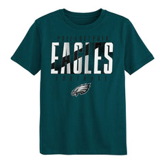 Philadelphia Eagles Outerstuff Preschool Posterize T-Shirt - Midnight Green - NFL