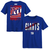 New York Giants Outerstuff Preschool Posterize T-Shirt - Royal - NFL