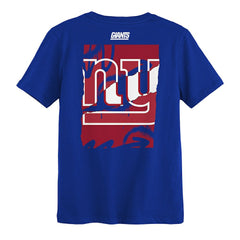 New York Giants Outerstuff Preschool Posterize T-Shirt - Royal - NFL