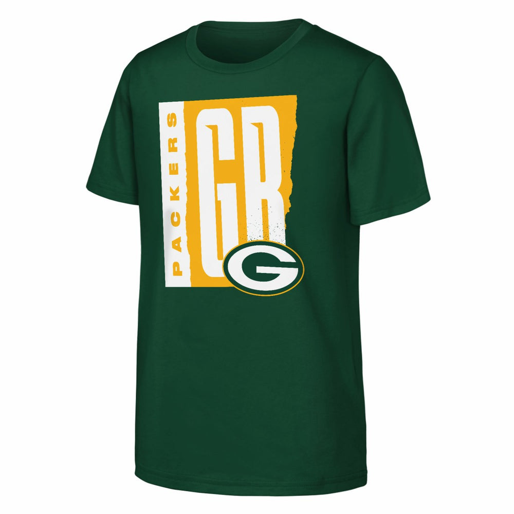 Green Bay Packers Outerstuff Youth Tear It Up T-Shirt - Green - NFL