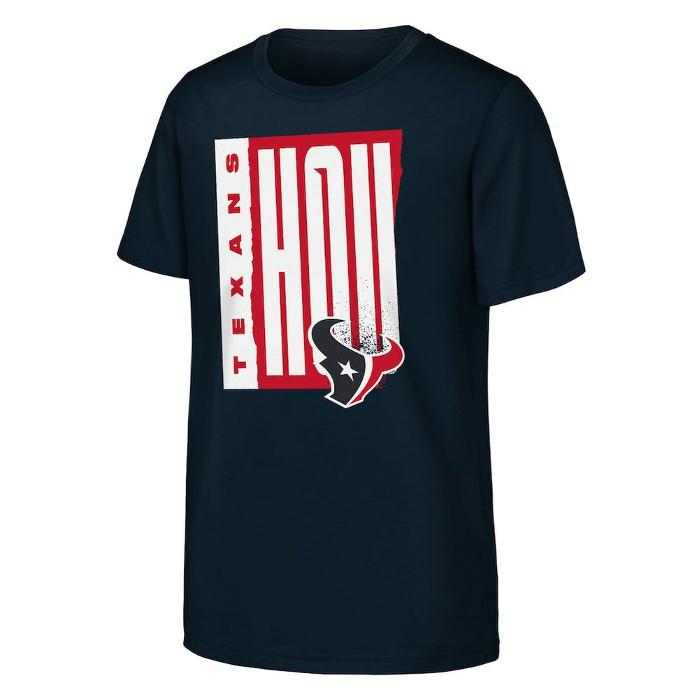 Houston Texans Outerstuff Youth Tear It Up T-Shirt - Navy - NFL