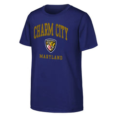 Baltimore Ravens Outerstuff Youth Team Spirit T-Shirt - Purple - NFL