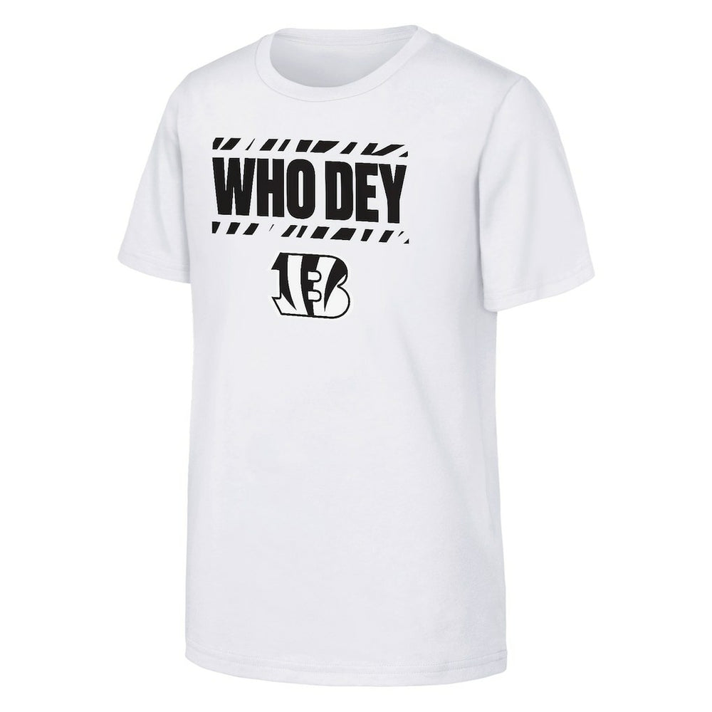 Cincinnati Bengals Outerstuff Youth Team Spirit T-Shirt - White - NFL