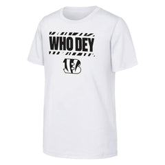 Cincinnati Bengals Outerstuff Youth Team Spirit T-Shirt - White - NFL