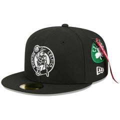 New Era Boston Celtics x Alpha Industries 59FIFTY Fitted Hat Black