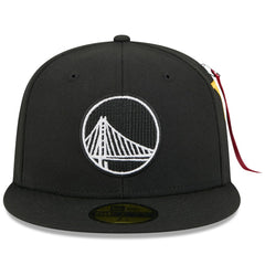 New Era Golden State Warriors x Alpha Industries 59FIFTY Fitted Hat Black