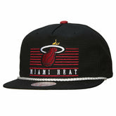 Mitchell & Ness Miami Heat Ascend Deadstock Snapback Hat Black
