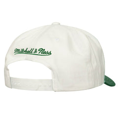 Mitchell & Ness Boston Celtics Dip Dye Pro Crown Adjustable Hat Kelly Green/White