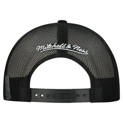 Pittsburgh Penguins Mitchell & Ness Gridlock Trucker Adjustable Hat - White/Black | NHL sale