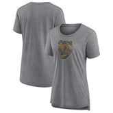 Boston Bruins Women's Slow Whistle Tri-Blend T-Shirt - Gray | NHL near me