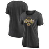 Boston Bruins Women's Hit the Ice Tri-Blend T-Shirt - Gray | NHL sale