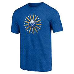Buffalo Sabres Shoot to Score Tri-Blend T-Shirt - Royal | NHL on sale