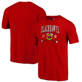 Chicago Blackhawks Line Shift Tri-Blend T-Shirt - Red | NHL discount
