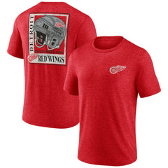 Detroit Red Wings Earnest Will Tri-Blend T-Shirt - Red | NHL discount