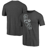 Los Angeles Kings Shoot to Score Tri-Blend T-Shirt - Charcoal | NHL sale