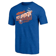 New York Islanders Shoot to Score Tri-Blend T-Shirt - Royal | NHL on sale